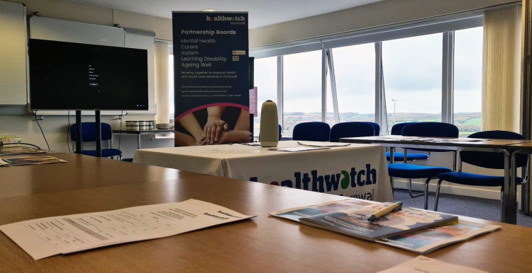 Partnership Board set up in a room