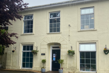 Photo of the exterior of Station Villa care home 