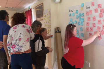 Group of participants at the learning disability partnership board