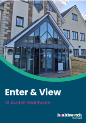 Image of report cover with photo of Wheal Northey Surgery