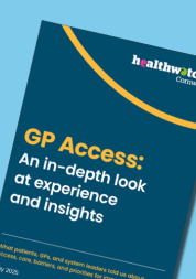 Image of the front cover of the Healthwatch Cornwall GP Access report
