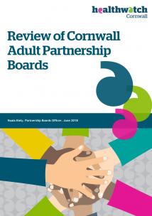 Partnership board review for healthwatch cornwall